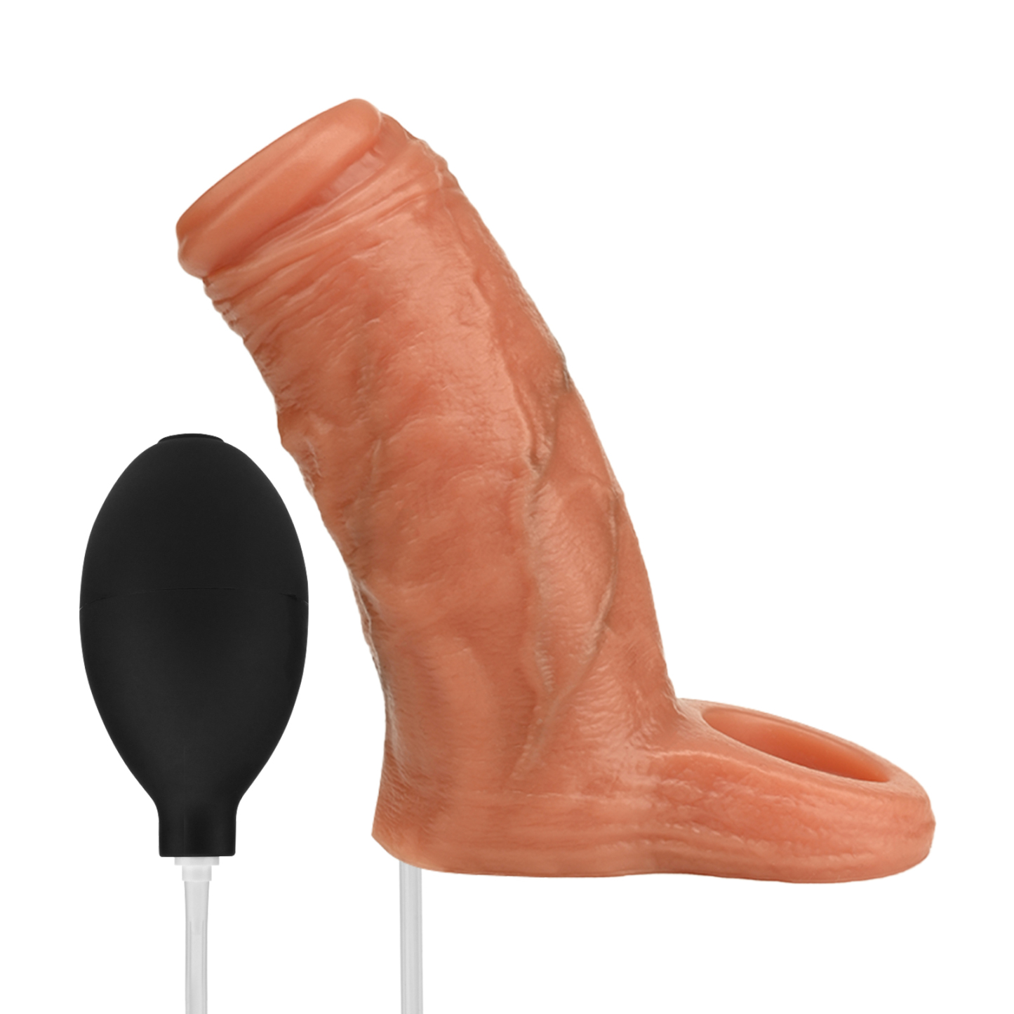 Felix 5.3" x 1.85" Flesh Cock Sleeve With Water Spay Function
