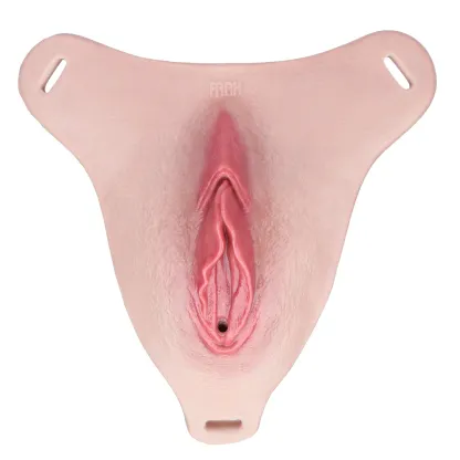 Ivy Strap-On Wearable Silicone Vagina Plate for Crossdressers