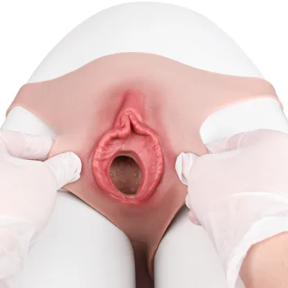 Chloe Soft Crossdresser Panties, Invisible Realistic Vagina Pants for Daily Transgender Wear