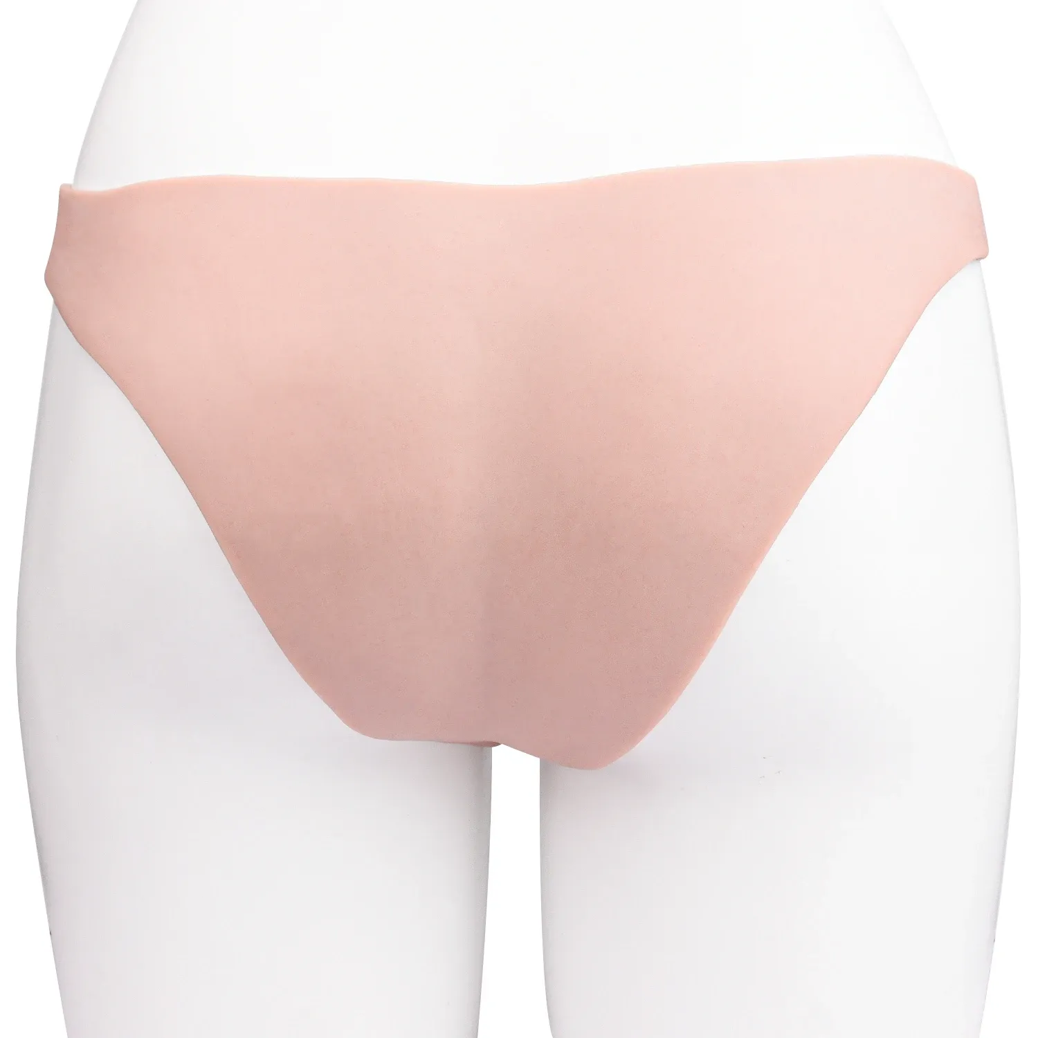 Luna Realistic Vagina Pants for Crossdresser, Medical Grade Silicone Hollow Transgender Panties
