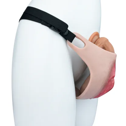 Ivy Strap-On Wearable Silicone Vagina Plate for Crossdressers