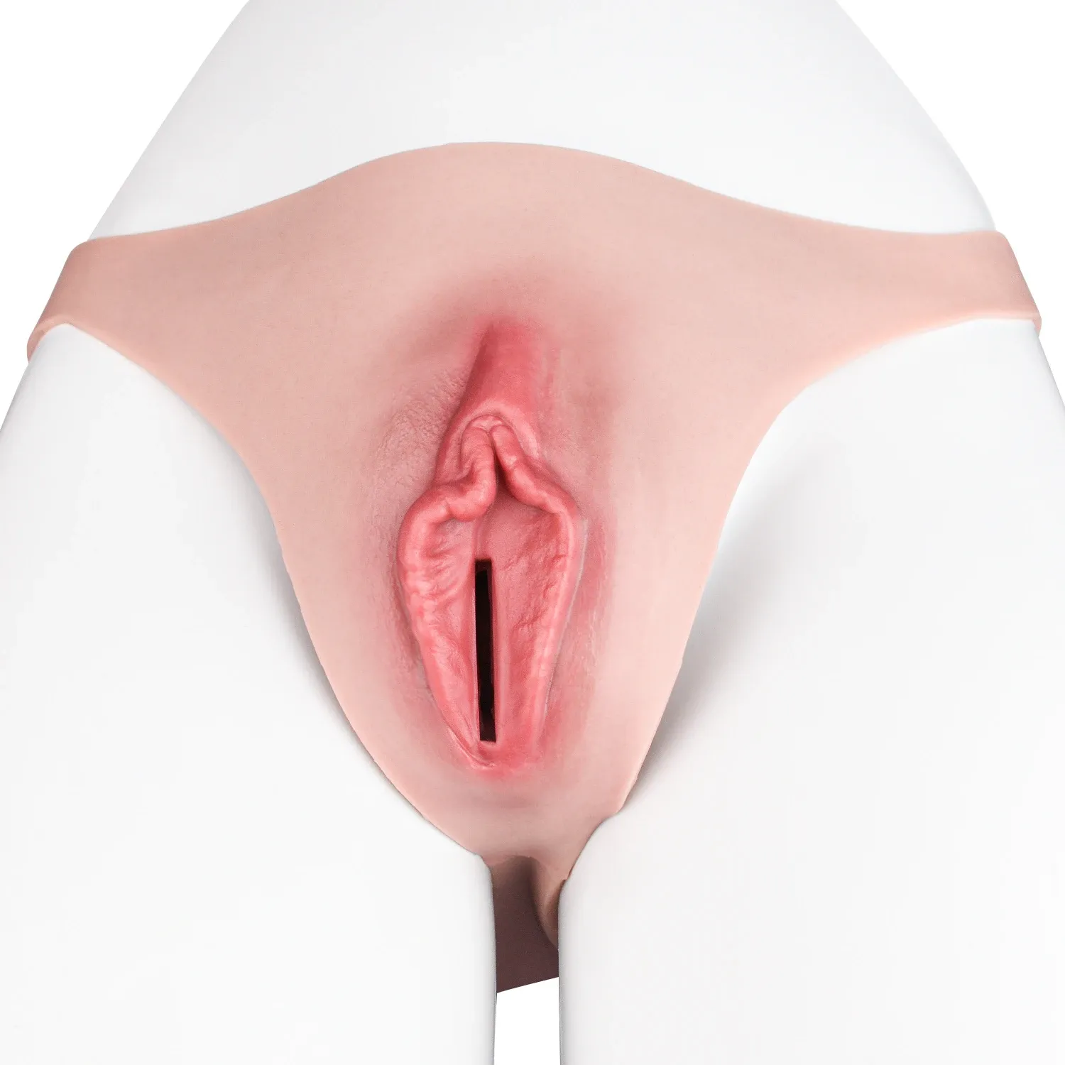 Chloe Soft Crossdresser Panties, Invisible Realistic Vagina Pants for Daily Transgender Wear