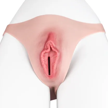 Chloe Soft Crossdresser Panties, Invisible Realistic Vagina Pants for Daily Transgender Wear