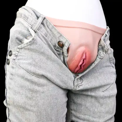 Lily Soft Silicone Realistic Vagina Panty Thong – Discreet Crossdresser Wear