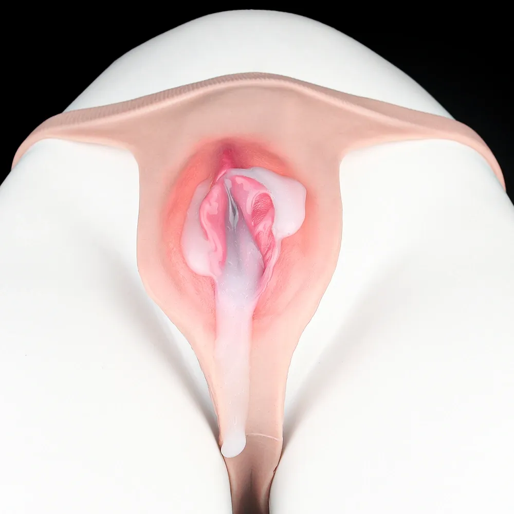 Daisy Lifelike Silicone Vagina Thong for Transgender, Skin-Friendly & Flexible