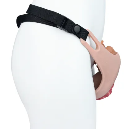 Grace Adjustable Waist Strap Silicone Realistic Vagina Pad