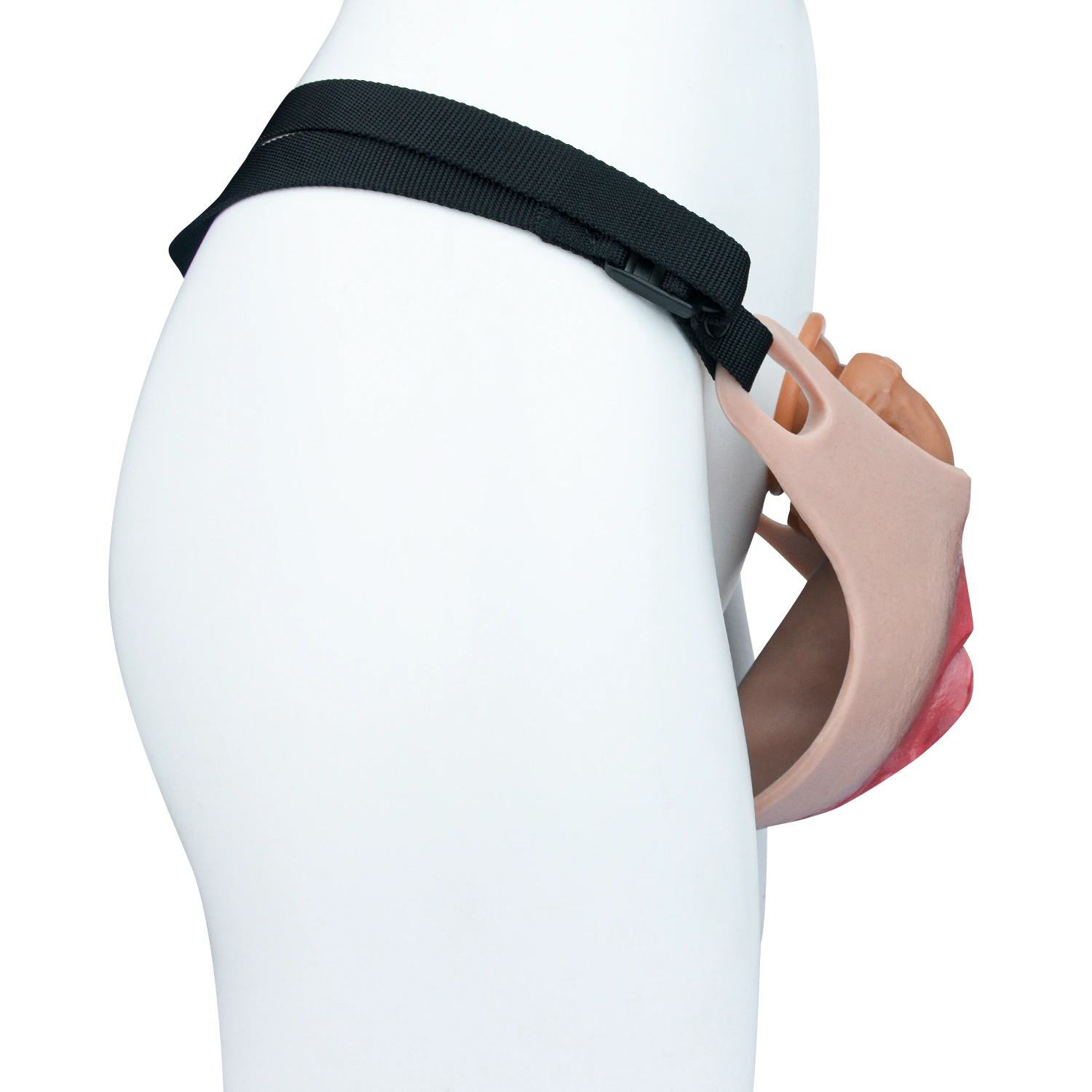 Ivy Strap-On Wearable Silicone Vagina Plate for Crossdressers