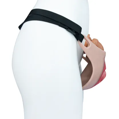 Ivy Strap-On Wearable Silicone Vagina Plate for Crossdressers