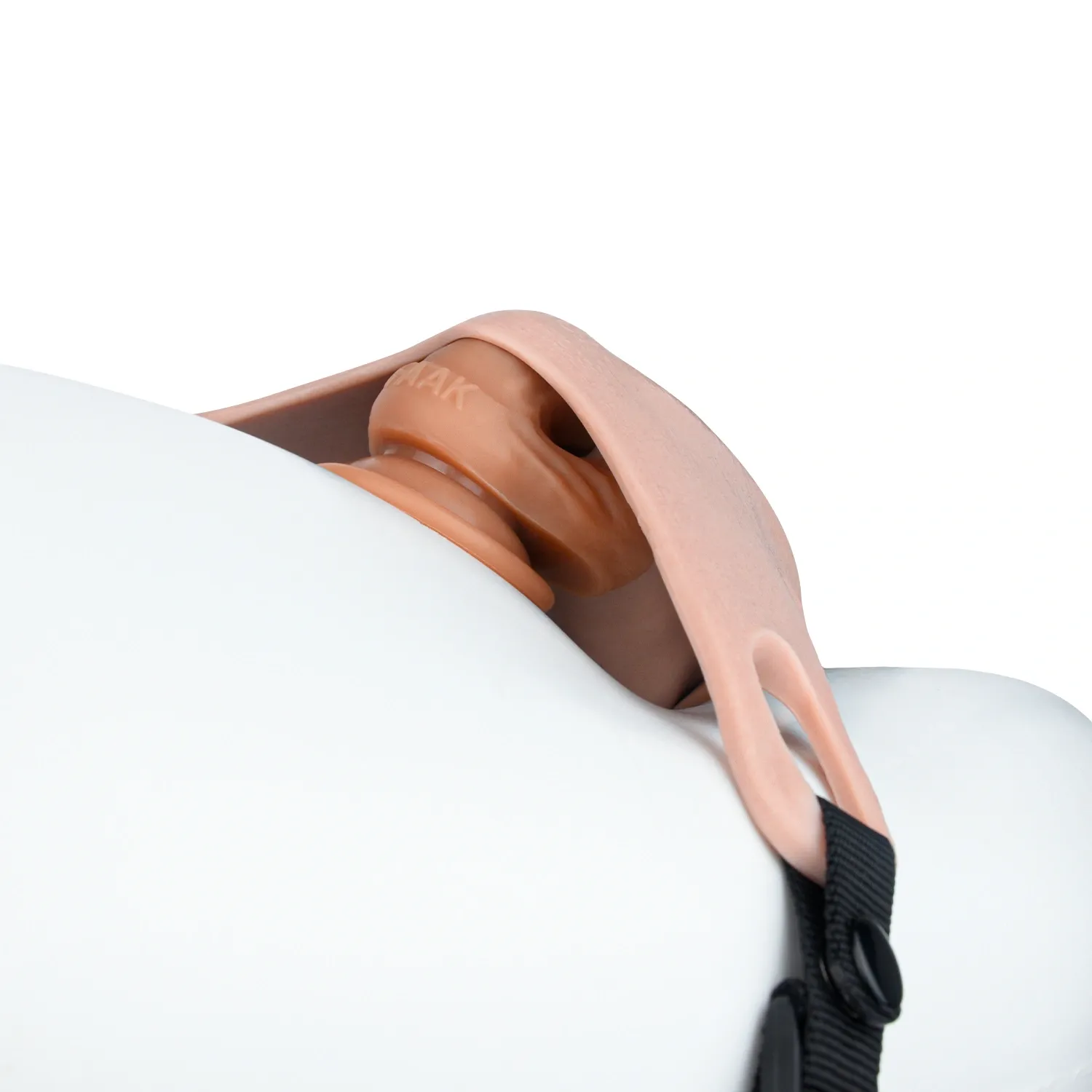 Grace Adjustable Waist Strap Silicone Realistic Vagina Pad