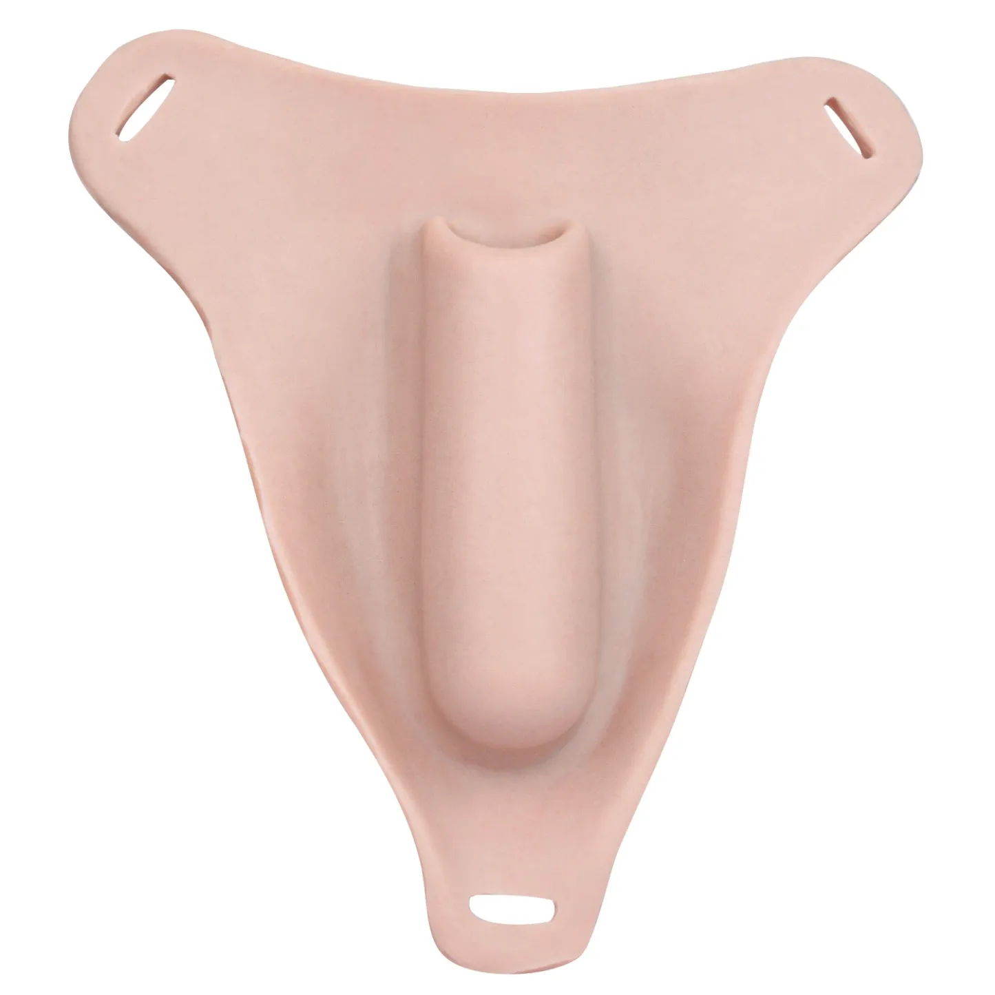 High Quality Realistic Silicone Vagina Pad with Adjustable Straps