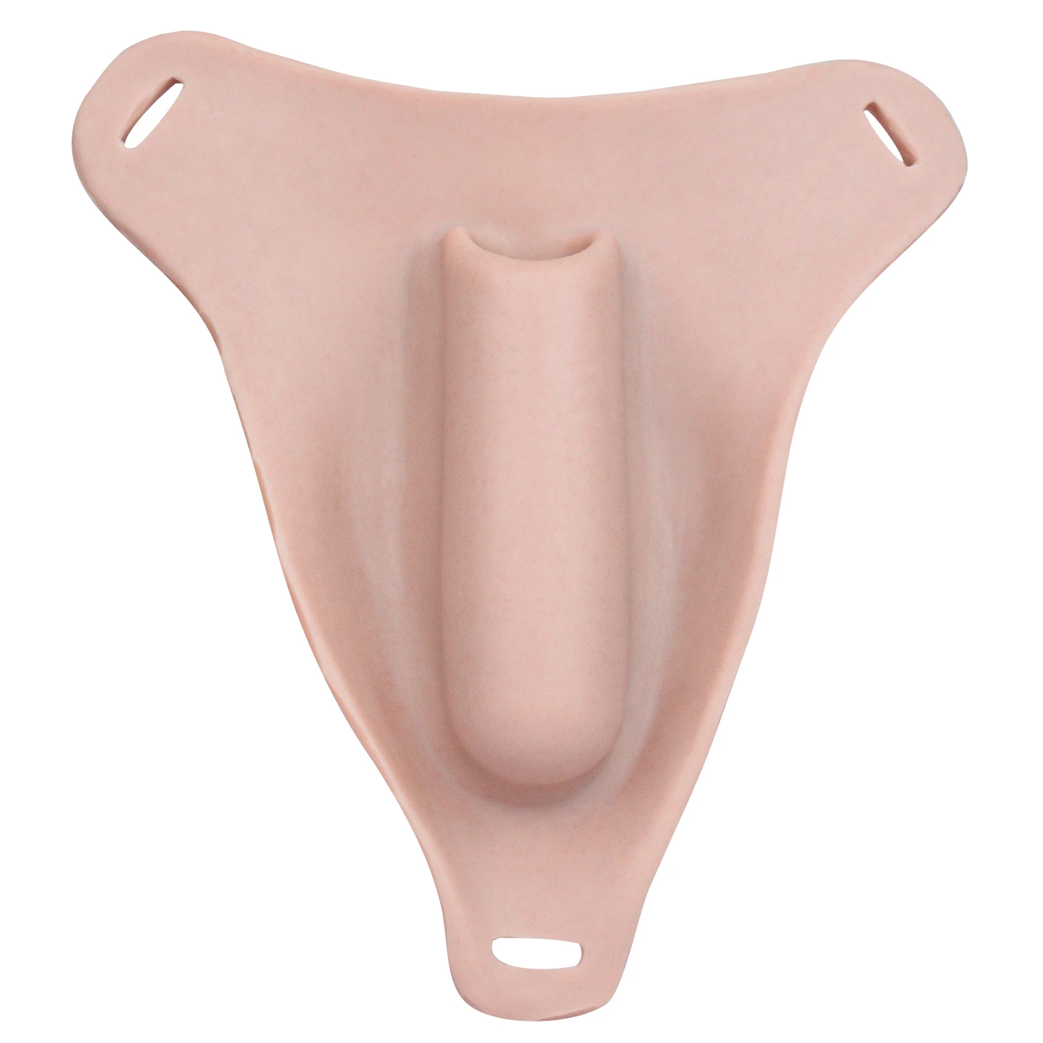 Ivy Strap-On Wearable Silicone Vagina Plate for Crossdressers