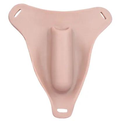 Ivy Strap-On Wearable Silicone Vagina Plate for Crossdressers