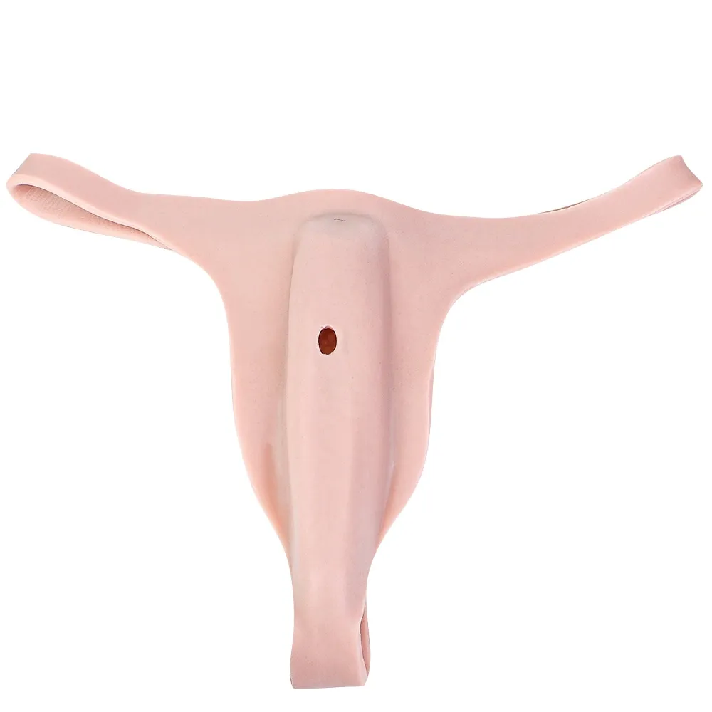 Lily Soft Silicone Realistic Vagina Panty Thong – Discreet Crossdresser Wear