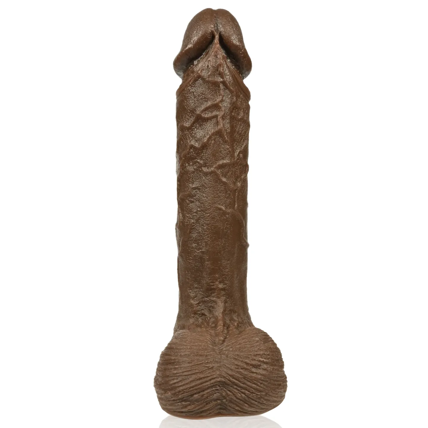 Garry 10 inch Huge Black Realistic Vibrating Dildo 