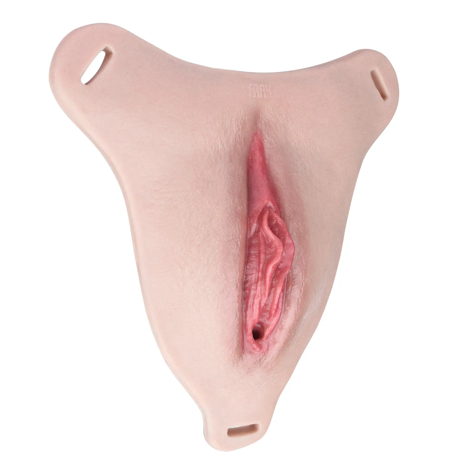 High Quality Realistic Silicone Vagina Pad with Adjustable Straps