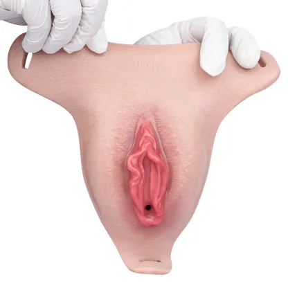 Grace Adjustable Waist Strap Silicone Realistic Vagina Pad