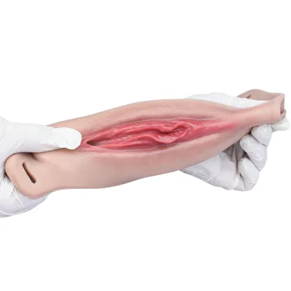 High Quality Realistic Silicone Vagina Pad with Adjustable Straps