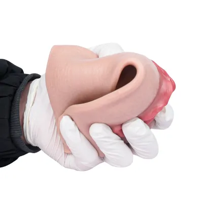 Grace Adjustable Waist Strap Silicone Realistic Vagina Pad