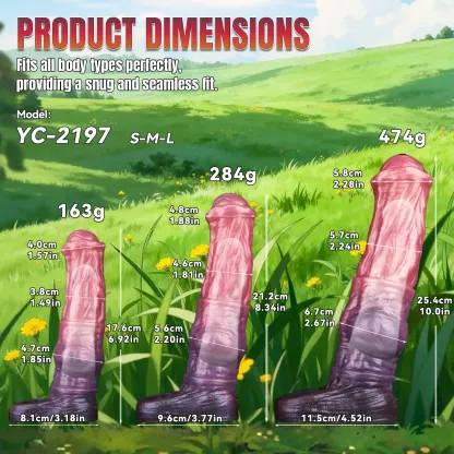 Titan 10“x2.2” Horse-Shaped Fantasy Penis Extender Sleeve