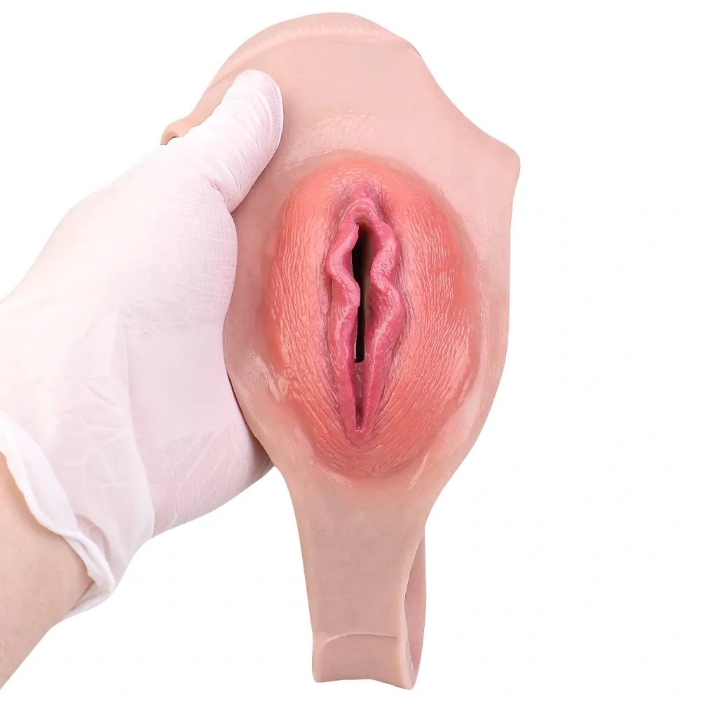 Lily Soft Silicone Realistic Vagina Panty Thong – Discreet Crossdresser Wear