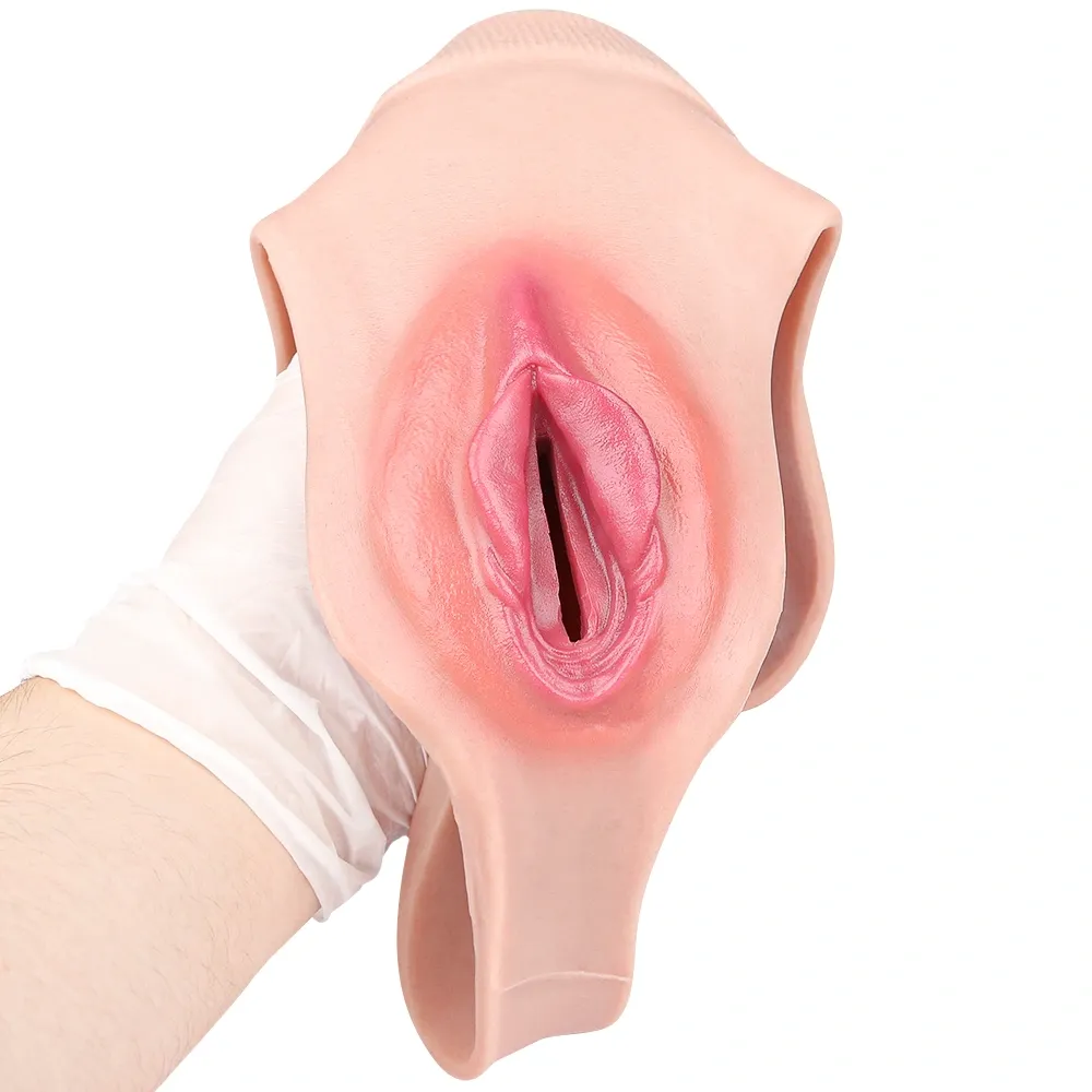 Daisy Lifelike Silicone Vagina Thong for Transgender, Skin-Friendly & Flexible
