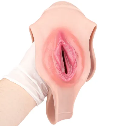 Daisy Lifelike Silicone Vagina Thong for Transgender, Skin-Friendly & Flexible