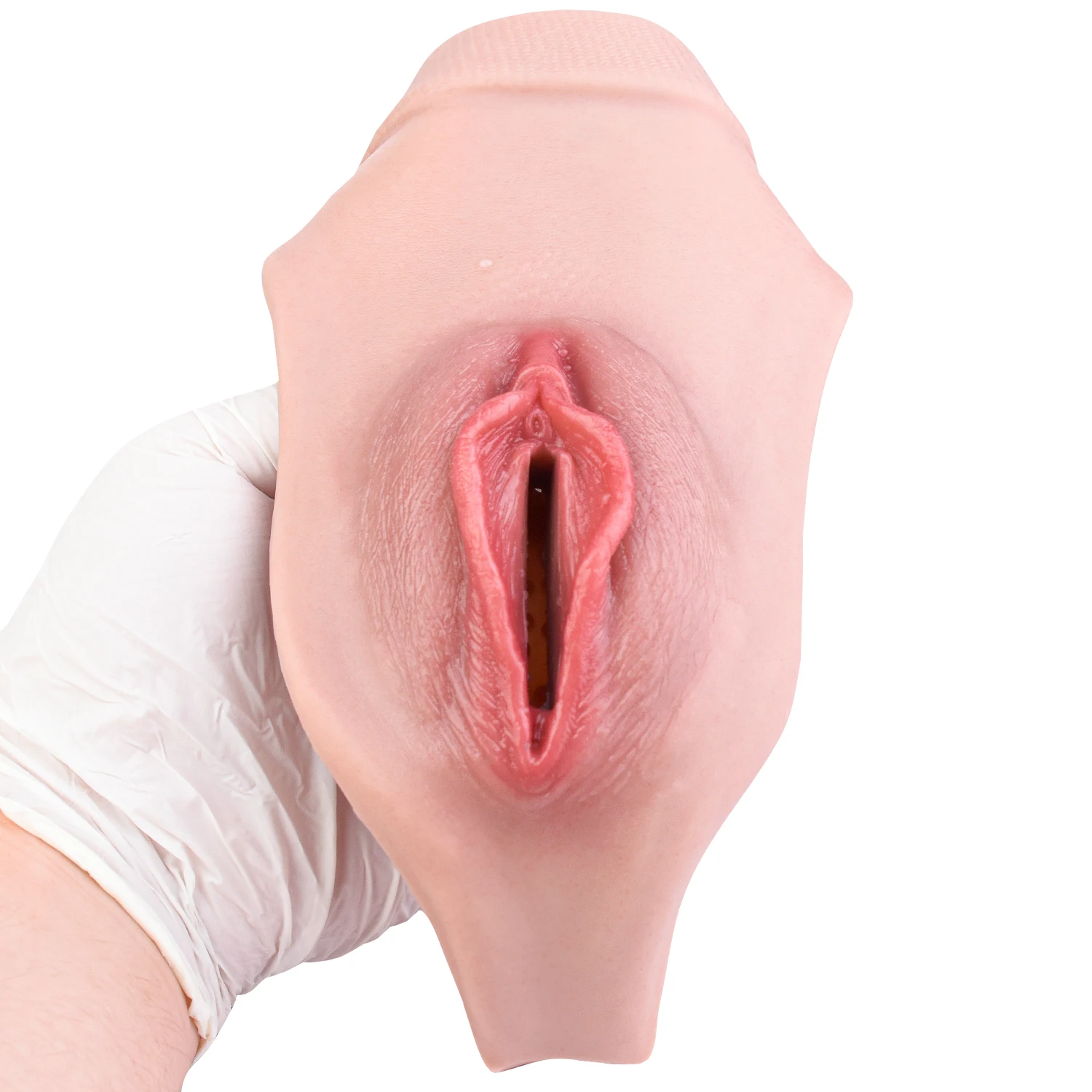 Ella Beginner Realistic Vagina Pants, Portable Hollow Crossdresser Panties for New Users