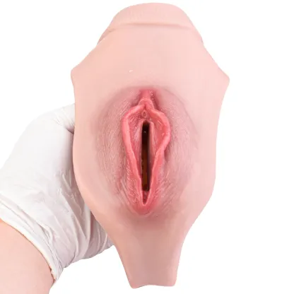 Ella Beginner Realistic Vagina Pants, Portable Hollow Crossdresser Panties for New Users