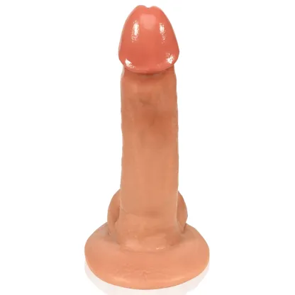 Hugo 6.9" x 1.5" Flesh Realistic Dildo With Sliding Skin and Moving Balls