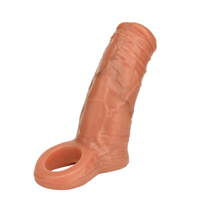 Felix 5.3" x 1.85" Flesh Cock Sleeve With Water Spay Function