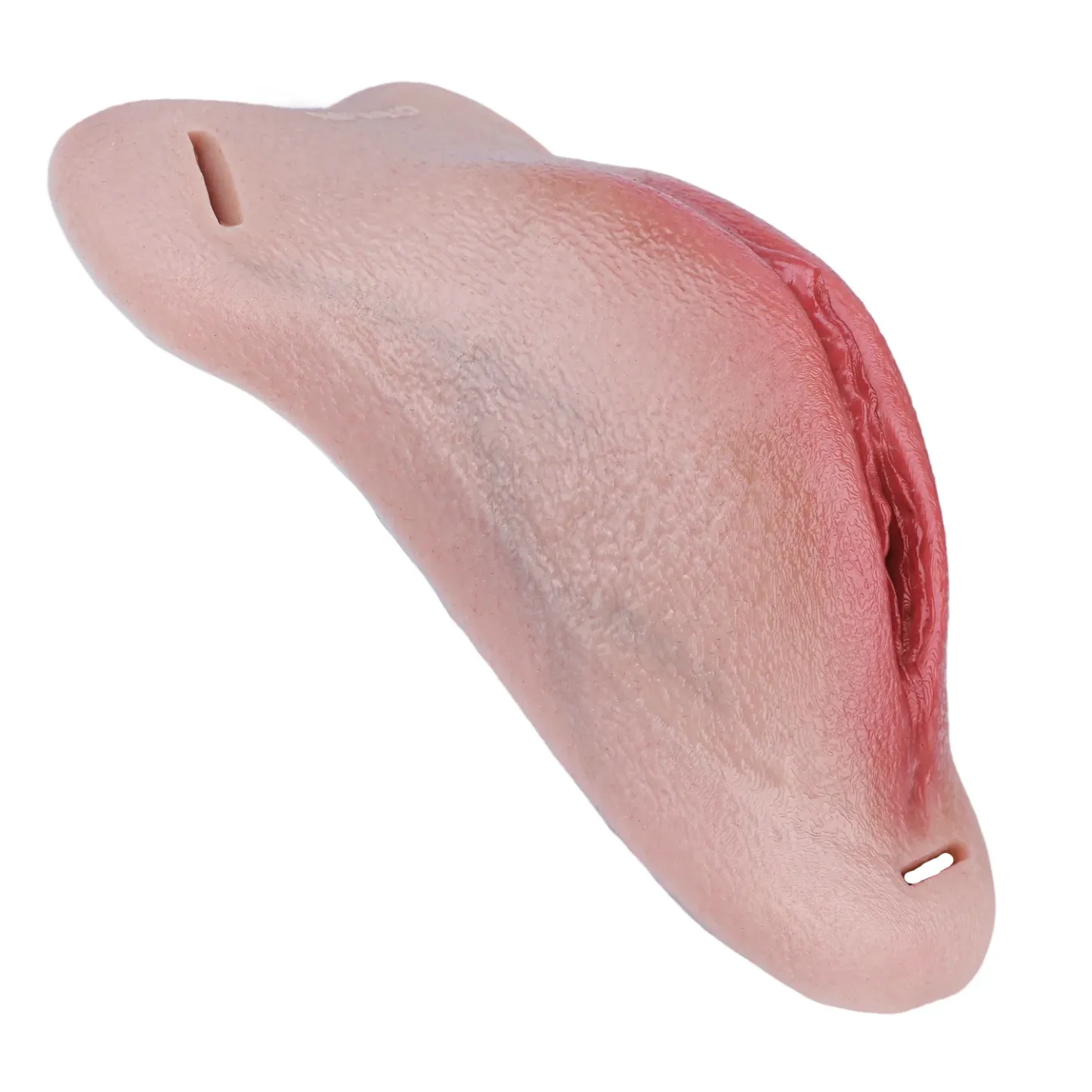 Mia Leather Wearable Realistic Vagina Pants for Crossdresser, Soft Silicone Fake Vagina with Textured Interior