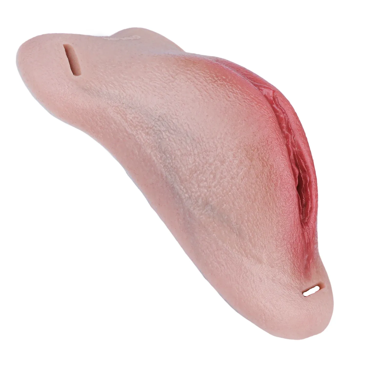 Mia Leather Wearable Realistic Vagina Pants for Crossdresser, Soft Silicone Fake Vagina with Textured Interior