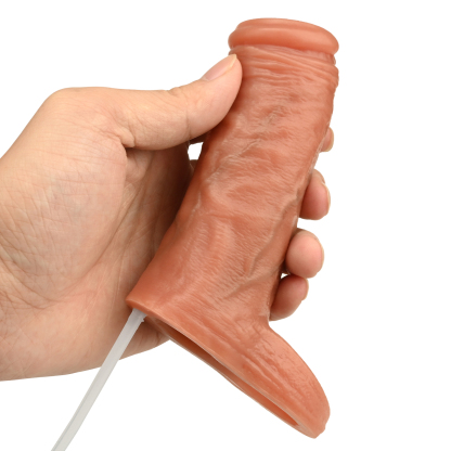 Felix 5.3" x 1.85" Flesh Cock Sleeve With Water Spay Function