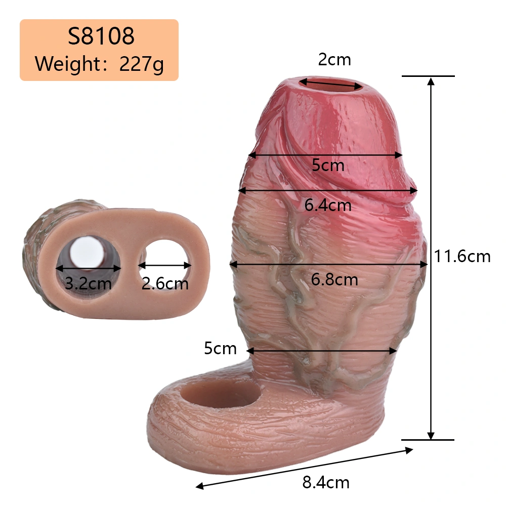 Mars 4.6“x2.5” Super Thick Penis Girthy Sleeves in 2 Colors