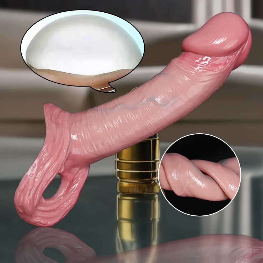 Duke 7“x1.65” Flesh Realistic Big Penis Extender Sleeve