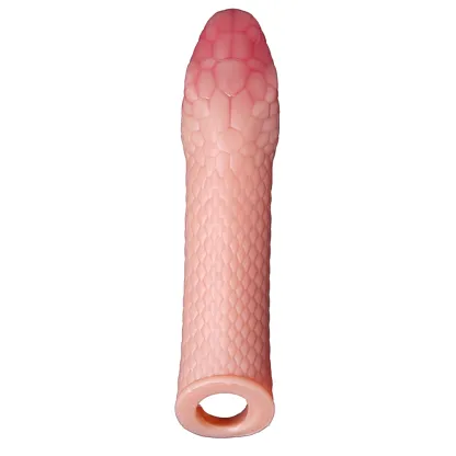 Snake Design Penis Sleeve, Soft Silicone for Enhanced Pleasure