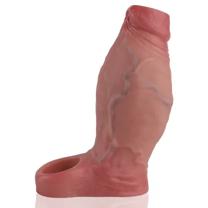 Billy 5.79" x 2.52" Flesh Color Fat Open Ended Penis Sleeves