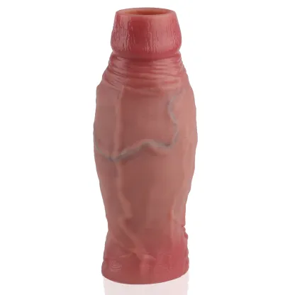 Billy 5.79" x 2.52" Flesh Color Fat Open Ended Penis Sleeves