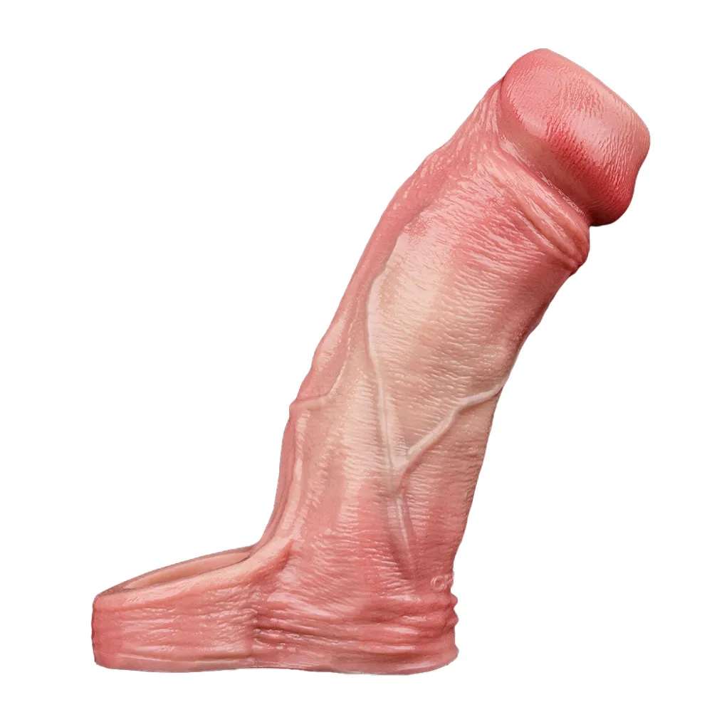 James 6.1” x 1.88” Silicone Male Cock Girth Sleeve