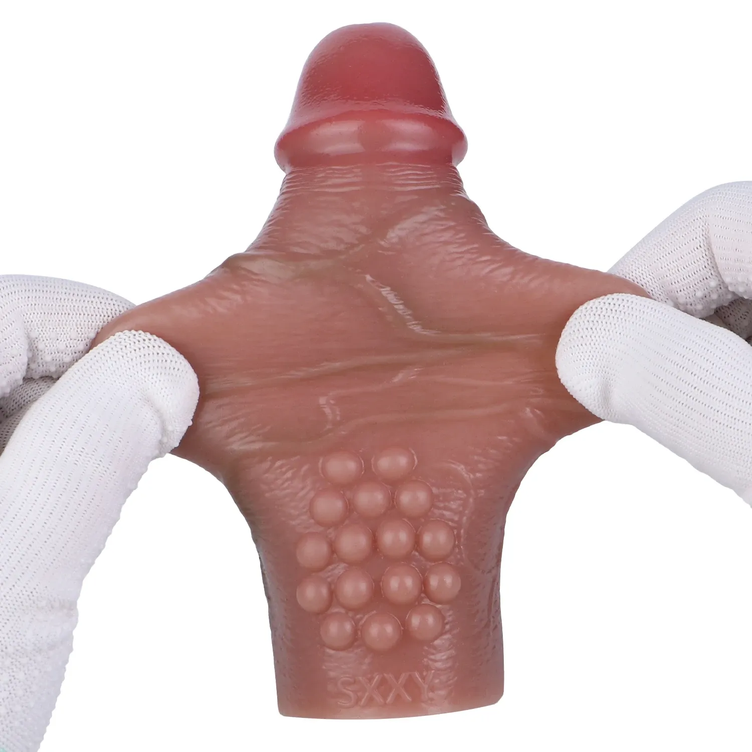 Leobotas 6.6“x1.7” Flesh Skin Realistic Penis Extender Sleeve