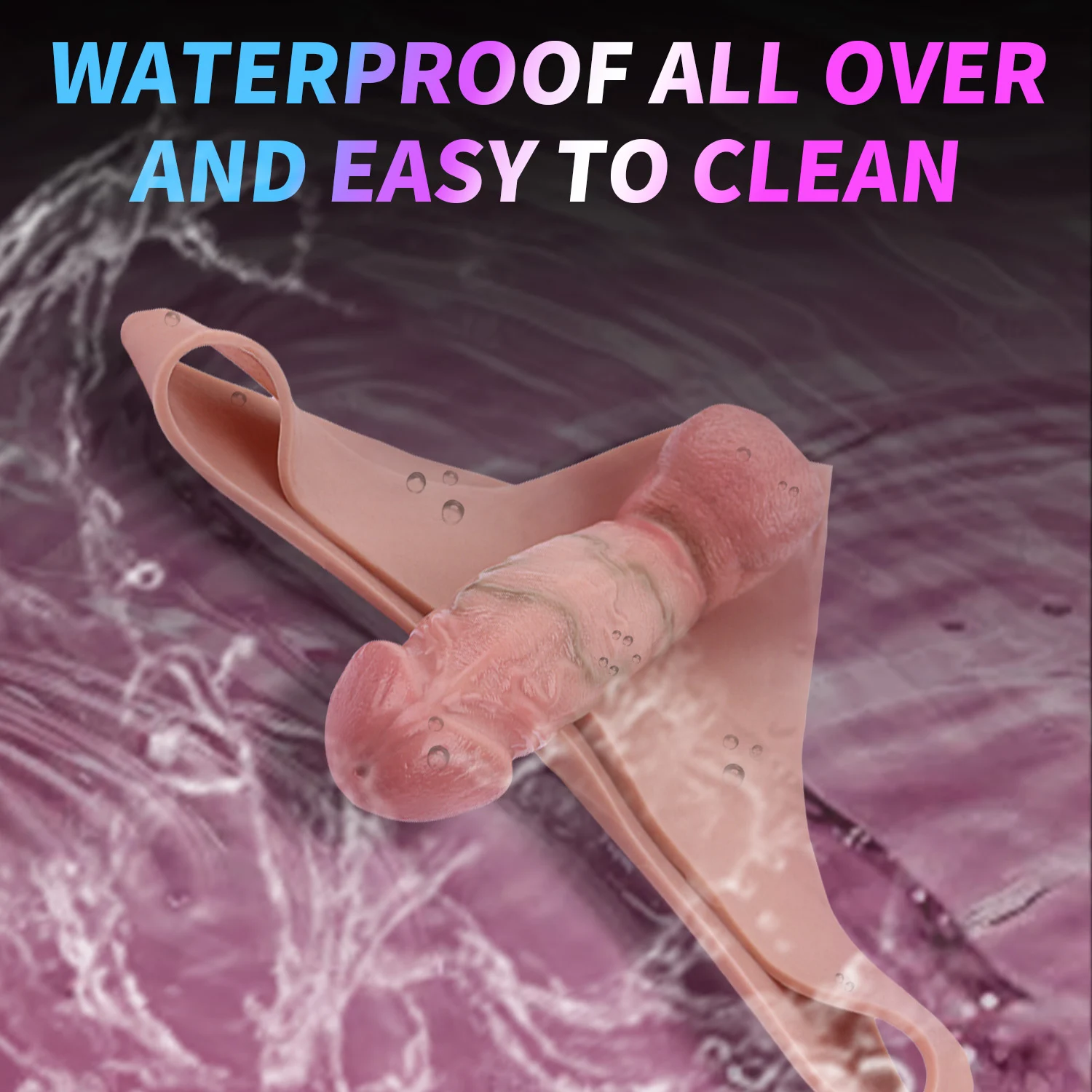 Kunkka 7.9"x2" Flesh Big Strap-on Cock Extender