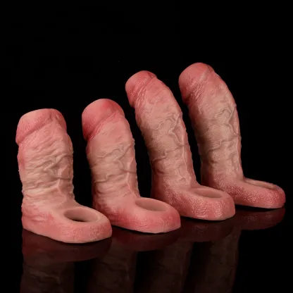 Ben 6.7” x 2.01” Soft Silicone Penis Girth Sleeve (S/M/L/XL)