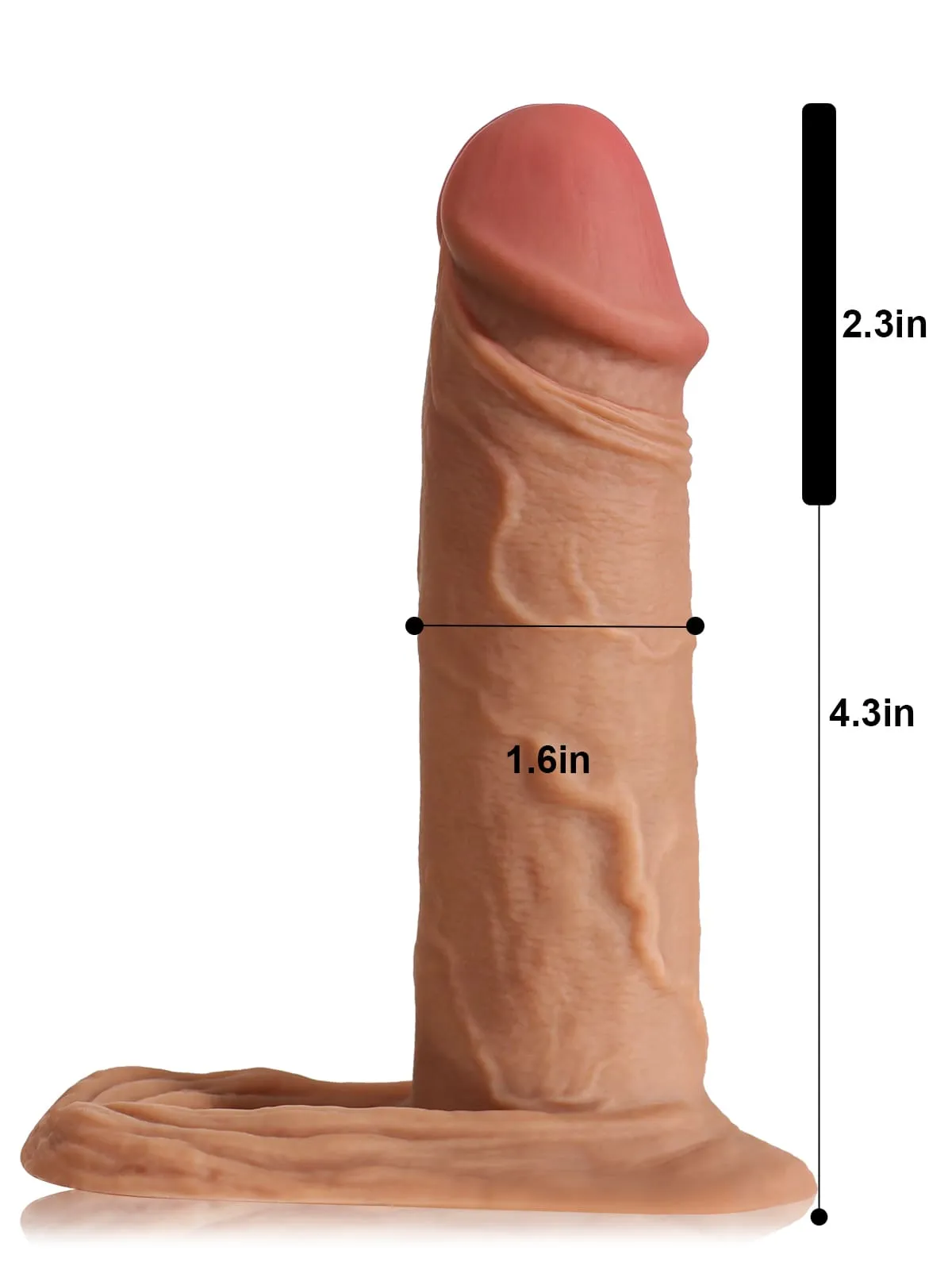 Kavin 6.6" x 1.6" Big High Quality Realistic Cock Sleeve
