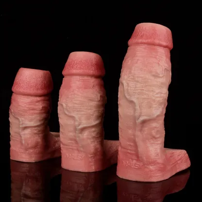 Maui 5.9” x 1.77” Realistic Thick Cock Girth Sleeve(S-L)