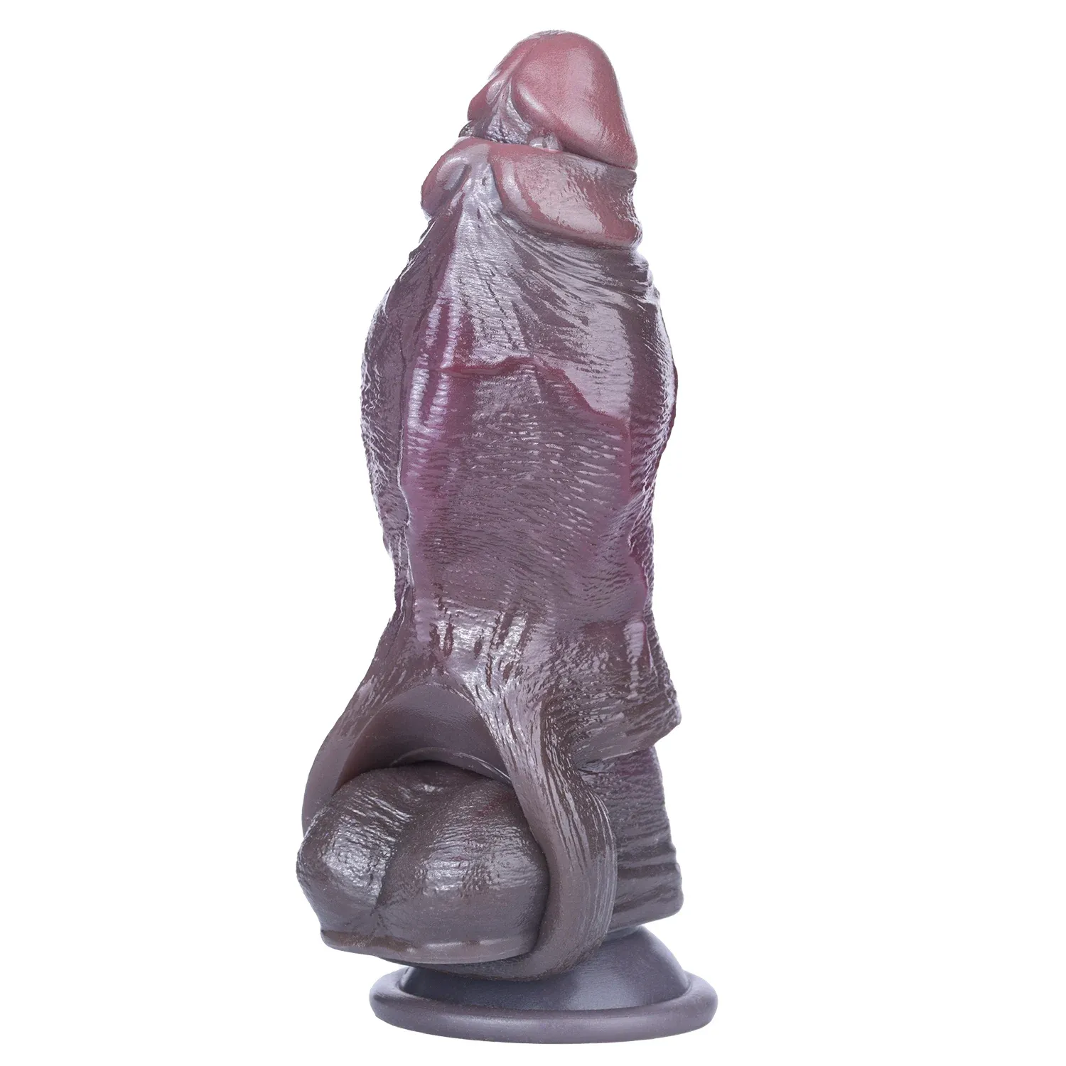 Felix 4.8"x2.2" Black Thick Fat Open Ended Penis Sleeve