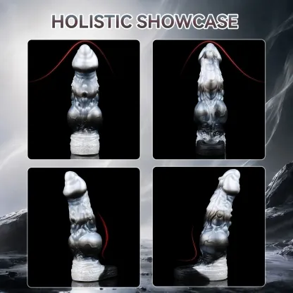 [Copy]Hashid 6.6"x1.6" Realistic Silicone Penis Sleeve with Remote Control & Adjustable Plugs