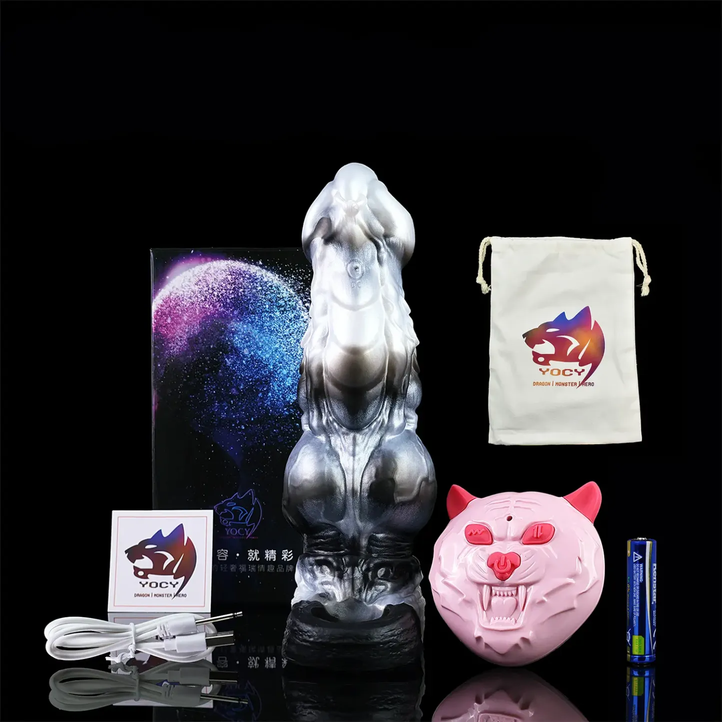 [Copy]Hashid 6.6"x1.6" Realistic Silicone Penis Sleeve with Remote Control & Adjustable Plugs