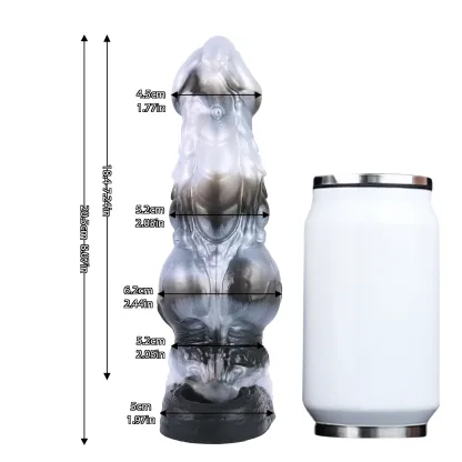 [Copy]Hashid 6.6"x1.6" Realistic Silicone Penis Sleeve with Remote Control & Adjustable Plugs