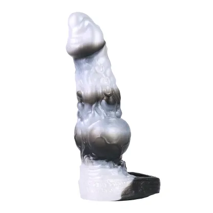 [Copy]Hashid 6.6"x1.6" Realistic Silicone Penis Sleeve with Remote Control & Adjustable Plugs
