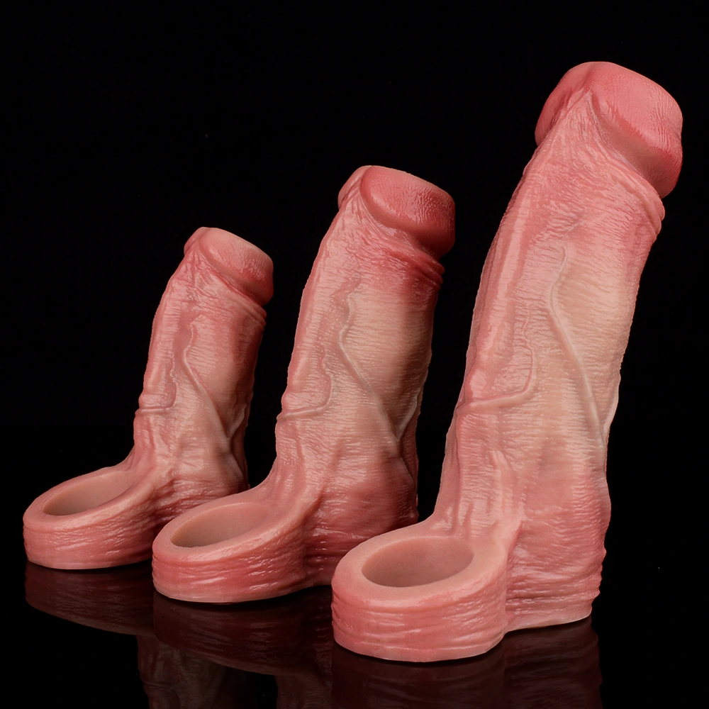 James 6.1” x 1.9” Silicone Male Cock Girth Sleeve